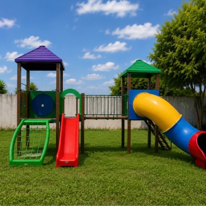 Playground externo para as crianças